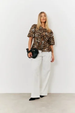 Wide Leg Tailored Trouser|In The Style Sale