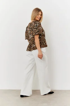 Wide Leg Tailored Trouser|In The Style Sale