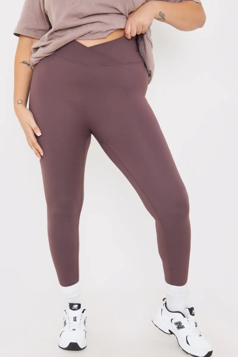 Wrap Front Legging|In the Style Online