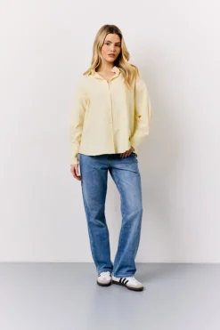 Oversized Stripe Shirt|In The Style Sale