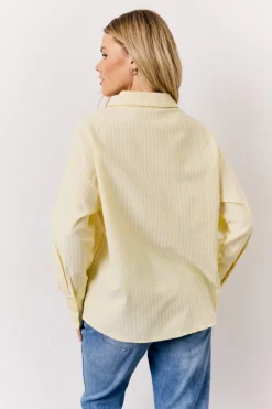 Oversized Stripe Shirt|In The Style Sale